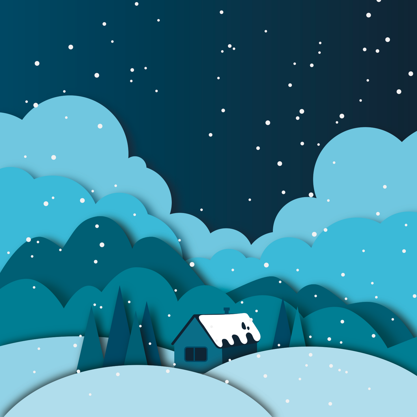 Winter Wonderland Art Print