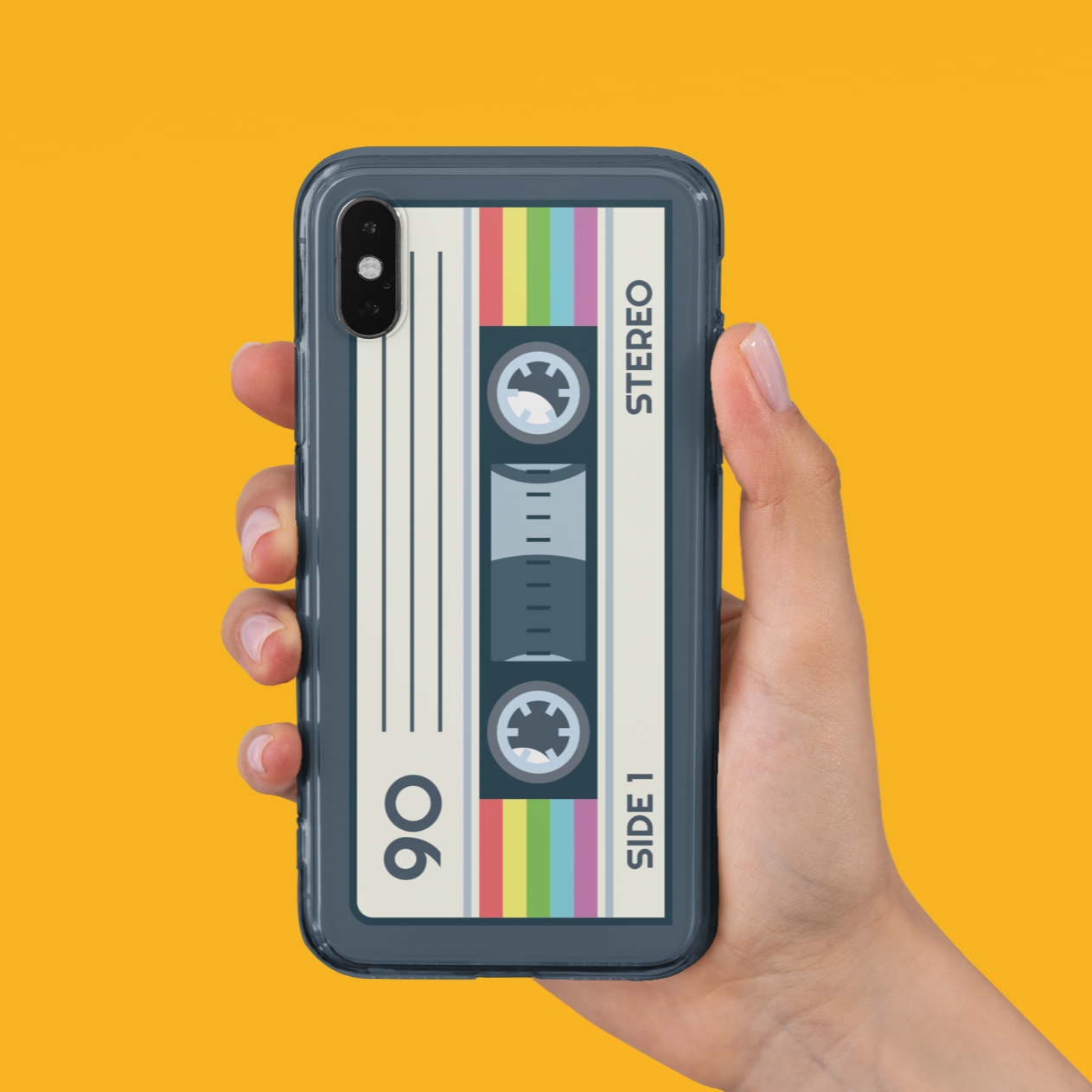 Classic Cassette Cover Mix Tape iPhone Case