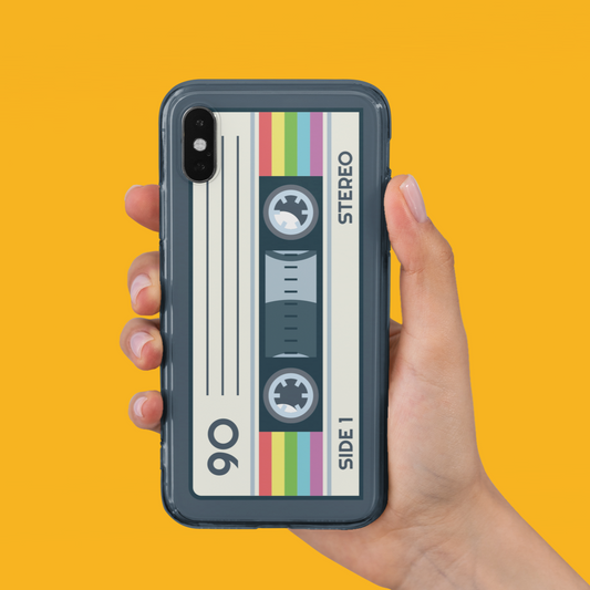 Retro Cassette Mix Tape iPhone Case