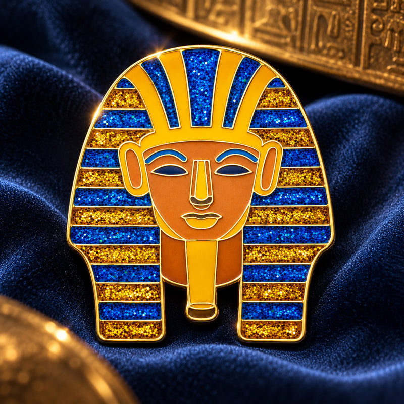 King Tutankhamun Enamel Pin