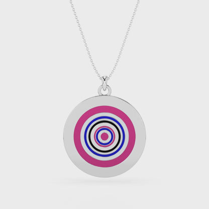 Enchanted Harmony Enamel Pendant Charm