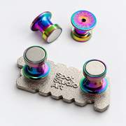 Radbacks Magnetic Locking Pin Backs — Set of 2